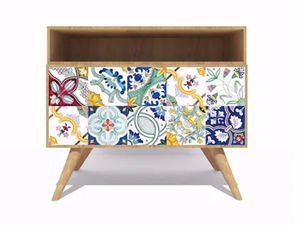ROVERE MAIOLICATO - Faïence sideboard - Cabinet by FRANCESCO DE MAIO