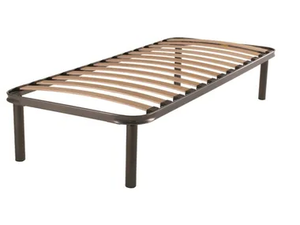 MINERVA - Slatted painted metal bed base - Bed frame by Frauflex