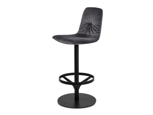 LEYA COUNTER CHAIR - Swivel high stool with back - Stool by Freifrau