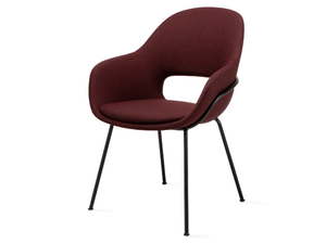THEIA - Ergonomic fabric chair with armrests - Chair by Freifrau
