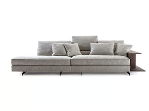 DAVIS BOOK - Sectional fabric sofa with removable cover - Sofa by Frigerio