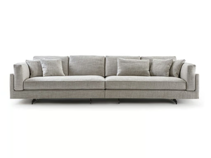 DAVIS IN - Sectional fabric sofa with removable cover - Sofa by Frigerio