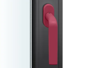 FSB 34 1267 - Powder coated aluminium window handle on rose - Finishes accessories by FSB