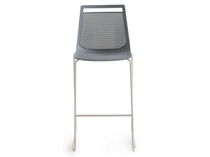AKAMI ST 75 - Sled base high technopolymer stool - Stool by GABER