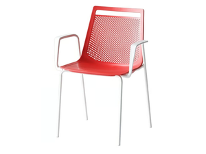 AKAMI TB - Stackable chair with armrests - Chair by GABER