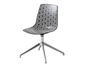 ALHAMBRA L - Swivel with 4-spoke base technopolymer chair - Chair by GABER