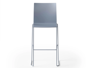 ARTESIA STOOL 75 - Sled base high technopolymer stool - Stool by GABER
