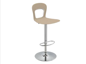 BLOG 145A/AV - High stool height-adjustable with footrest - Stool by GABER