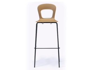 BLOG 68/78 - High technopolymer stool with footrest - Stool by GABER