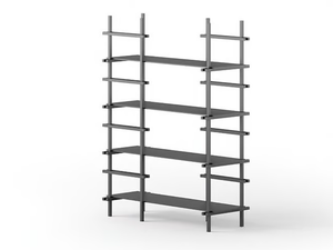 DISPLAY - Open freestanding steel bookcase - Cabinet by GABER