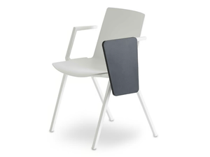JUBEL IVBT - Stackable training chair with writing tablet - Chair by GABER