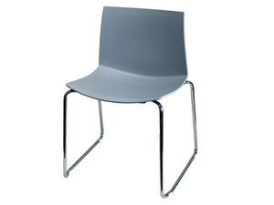 KANVAS 2 ST - Sled base technopolymer chair - Chair by GABER