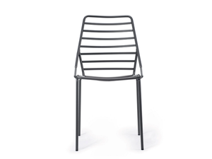 LINK - Painted metal garden chair - Chair by GABER