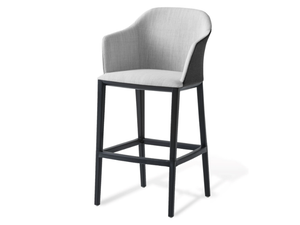 MANAA 69/79 - High stool with armrests with back - Stool by GABER
