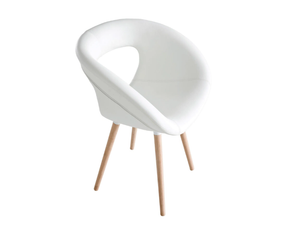 MOEMA 75 BL - Upholstered chair with armrests - Chair by GABER