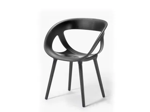 MOEMA BP - Technopolymer chair with armrests - Chair by GABER