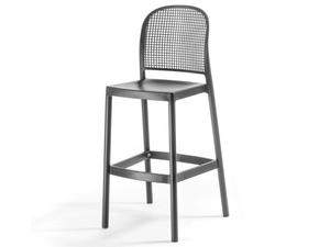 PANAMA - High technopolymer stool with back - Stool by GABER