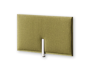 PIUMA - Sound absorbing fabric desktop partition - Screens by GABER