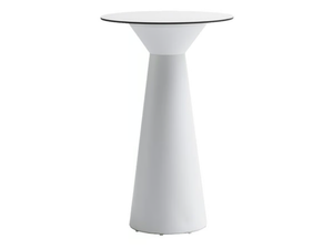ROLLER - Round technopolymer high table - Table by GABER