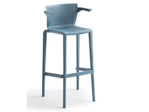 SPYKER STOOL B - High technopolymer stool with armrests - Stool by GABER