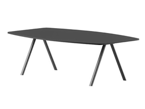 SURFY HUB 2027 - Oval laminate table - Table by GABER