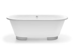 COLLINS - Freestanding oval cast iron bathtub - Bathtub by Gaia Mobili