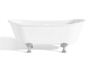 PRIMROSE - Freestanding cast iron bathtub on legs - Bathtub by Gaia Mobili