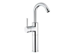 TOKYO - High countertop single handle steel washbasin tap - Tap by Gaia Mobili