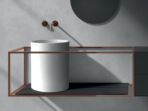 CORE - Countertop ceramic washbasin - Washbasin by GALASSIA
