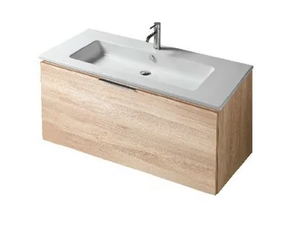 DREAM - 7245 - Wall-mounted vanity unit with drawers - Washbasin cabinet by GALASSIA