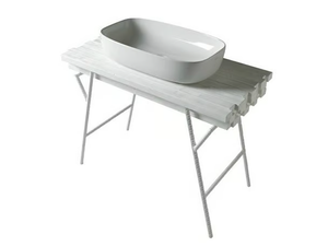 DREAM - 7323 - Underbasin structure - Washbasin cabinet by GALASSIA
