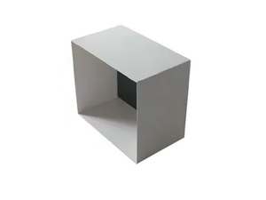 ERGO - 7129 - Suspended open painted metal bathroom cabinet - Washbasin cabinet by GALASSIA