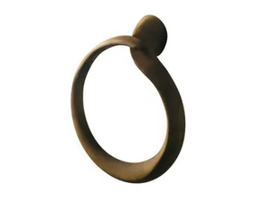 ERGO - Iroko towel ring - Sanitary accessories by GALASSIA