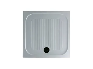 H6 - FLAT - 90 x 90 - Anti-slip square shower tray - Shower tray by GALASSIA