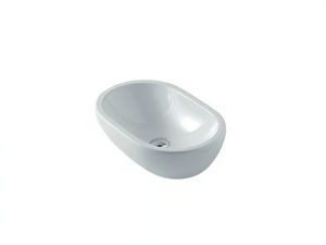 M2 - 54 CM - Countertop oval washbasin - Washbasin by GALASSIA
