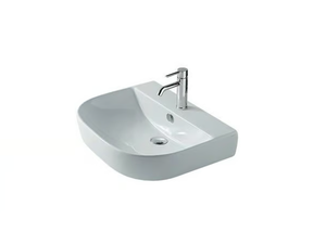 M2 - 60 CM - Countertop ceramic washbasin - Washbasin by GALASSIA