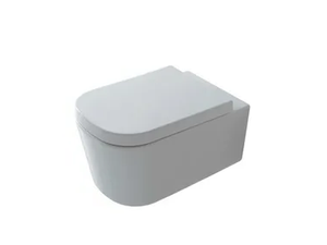 MEG11 5411 - Wall-hung ceramic toilet - Toilet seat by GALASSIA