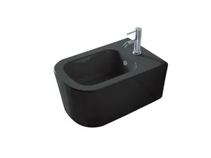 MEG11 5412NE - Wall-hung ceramic bidet - Toilet seat by GALASSIA