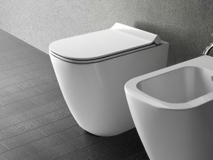 MEG11 5481V2 - Ceramic rimless toilet - Toilet seat by GALASSIA