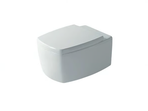 SA.02 - Wall-hung ceramic toilet - Toilet seat by GALASSIA