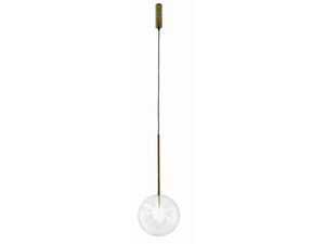 BOLLE SOLA - LED crystal pendant lamp - Ceiling lamp by Gallotti&Radice