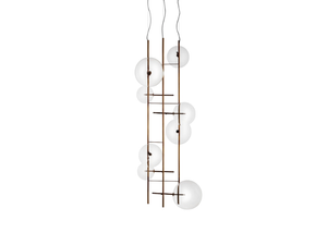 BOLLE TELA - Crystal pendant lamp - Ceiling lamp by Gallotti&Radice