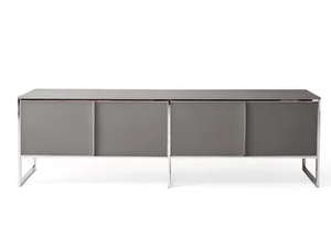 ERMINIA - Wooden sideboard with doors - Cabinet by Gallotti&Radice