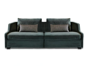FIRST - Modular velvet sofa - Sofa by Gallotti&Radice