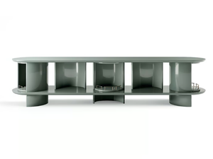 HIDE&SEEK - Double-sided wooden sideboard - Cabinet by Gallotti&Radice
