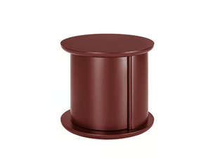HIDE&SEEK MINI - Round wooden coffee table with storage space - Coffee table by Gallotti&Radice
