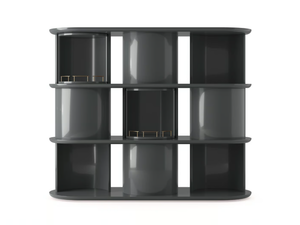 HIDE&SEEK - Open wooden bookcase - Cabinet by Gallotti&Radice