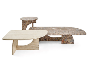 SELCE - Stone coffee table - Coffee table by Gallotti&Radice