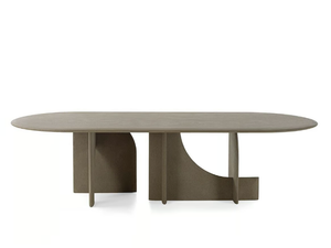 SELCE - T - Oval natural stone table - Table by Gallotti&Radice