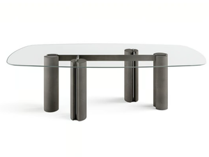 SIMPÒDIO - Crystal table - Table by Gallotti&Radice
